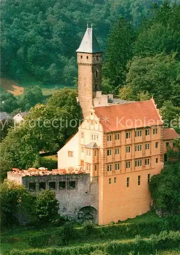 AK / Ansichtskarte Hirschhorn Neckar Schloss Hirschhorn Kat. Hirschhorn (Neckar)