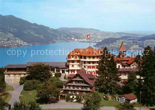 AK / Ansichtskarte Fuerigen Fliegeraufnahme Hotel Fuerigen Kat. Fuerigen