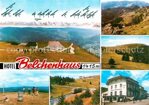 AK / Ansichtskarte Schoenau Schwarzwald Berghotel Belchenhaus Kat. Schoenau im Schwarzwald