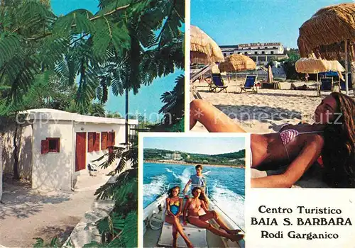 AK / Ansichtskarte Rodi Garganico Hotel Baia San Barbara Kat. Foggia