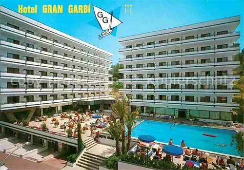 AK / Ansichtskarte Lloret de Mar Hotel Gran Garbi Kat. Costa Brava Spanien