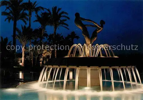 AK / Ansichtskarte Palma de Mallorca Brunnen im Hotel Valparadiso Kat. Palma de Mallorca