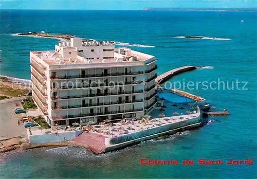 AK / Ansichtskarte Sant Jordi Fliegeraufnahme Hotel Marques de Palmer