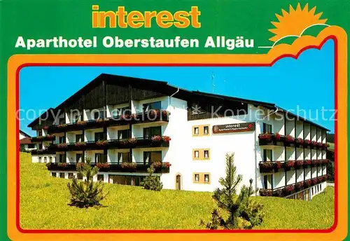 AK / Ansichtskarte Oberstaufen Aparthotel Interest  Kat. Oberstaufen