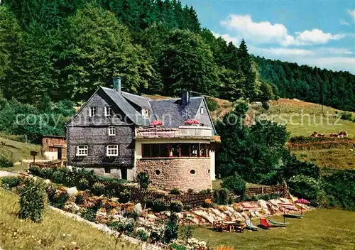 AK / Ansichtskarte Schwalefeld Muettererholungsheim Lommerke  Kat. Willingen (Upland)