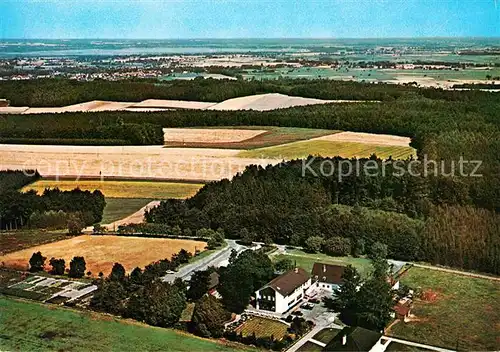 AK / Ansichtskarte Haldem Berggasthof Wilhelmshoehe Fliegeraufnahme Kat. Stemwede