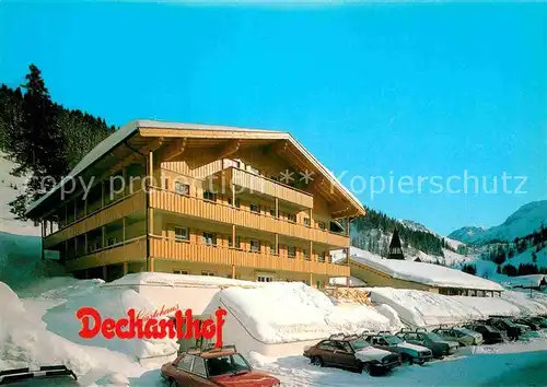 AK / Ansichtskarte Zauchensee Gaestehaus Dechanthofalm  Kat. Altenmarkt im Pongau