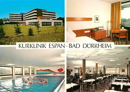AK / Ansichtskarte Bad Duerrheim Kurklinik Espan  Kat. Bad Duerrheim