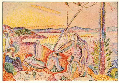 AK / Ansichtskarte Kuenstlerkarte Henri Matisse Luxe Calme et Volupte 1904 Neoimpressionismus Kat. Kuenstlerkarte
