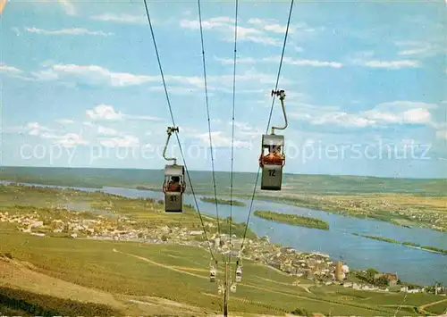 AK / Ansichtskarte Seilbahn Ruedesheim am Rhein Kat. Bahnen