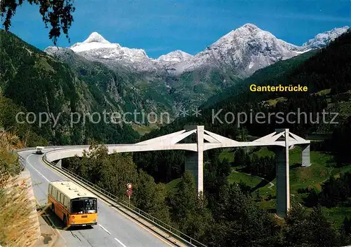 AK / Ansichtskarte Simplonpass Ganterbruecke an der Simplonstrasse Alpen Kat. Simplon 