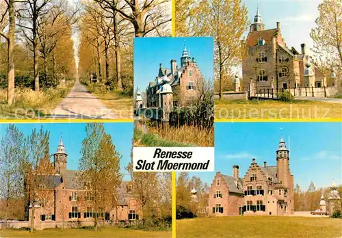 AK / Ansichtskarte Westerschouwen Burgh Haamstede Renesse Slot Moermond Schloss