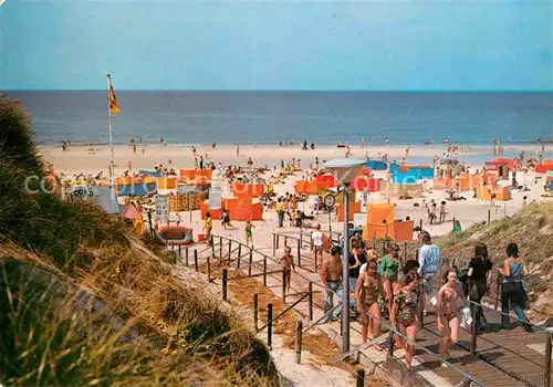 AK / Ansichtskarte Bergen aan Zee Zuiderstrand Strand Kat. Niederlande