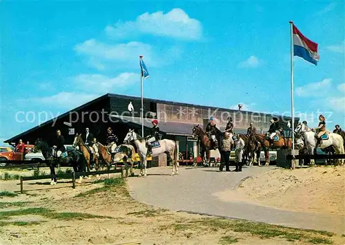 AK / Ansichtskarte Noordwijk aan Zee  Manege Meeuwenoord Reiten Pferdesport Kat. Noordwijk