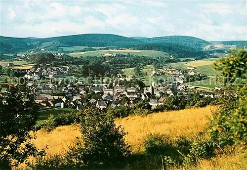 AK / Ansichtskarte Usseln Blick vom Osterkopf Kat. Willingen (Upland)