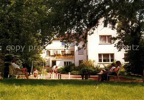 AK / Ansichtskarte Recklinghausen Sundern Pension Osebold Garten Kat. Sundern (Sauerland)