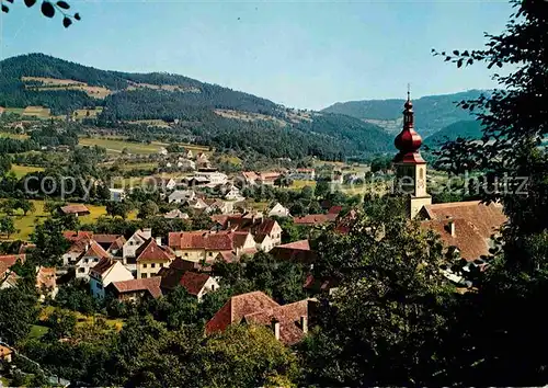 AK / Ansichtskarte Anger Steiermark Ortsansicht mit Kirche Sommerfrische Kat. Anger