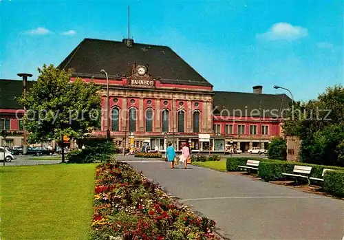 AK / Ansichtskarte Hamm Westfalen Hauptbahnhof Kat. Hamm