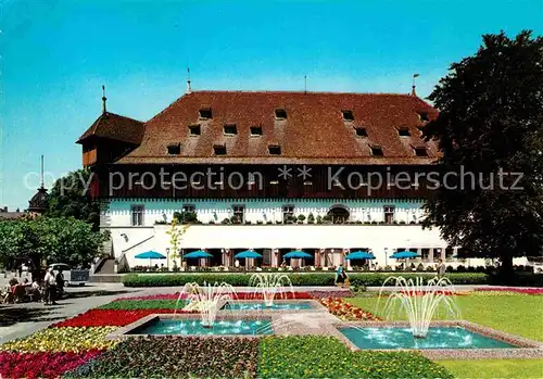 AK / Ansichtskarte Konstanz Bodensee Konzil Restaurant Wasserspiele Kat. Konstanz