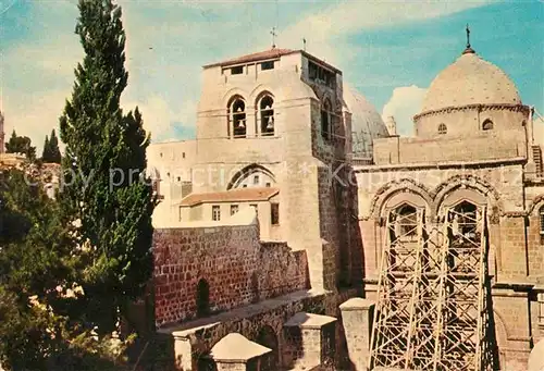 AK / Ansichtskarte Jerusalem Yerushalayim Holy Sepulchre Church Heilige Grabmalkirche Kat. Israel