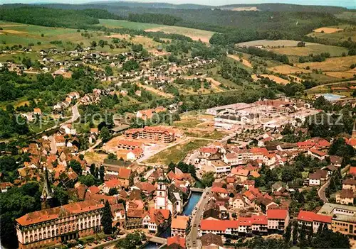 AK / Ansichtskarte Erbach Odenwald Stadt der Elfenbeinschnitzer Fliegeraufnahme Kat. Erbach
