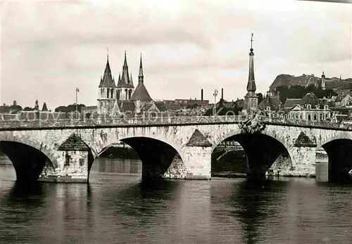 AK / Ansichtskarte Blois Loir et Cher Pont sur la Loire 18e siecle Kat. Blois