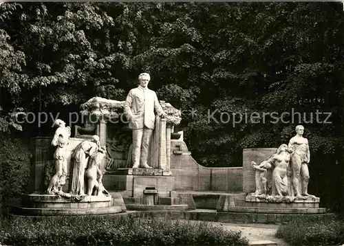 AK / Ansichtskarte Lazne Jesenik Pomnik vodniho doktora Vincence Priessnitz Denkmal Kat. Bad Graefenberg