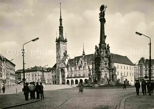 AK / Ansichtskarte Olomouc Platz mit Brunnen Kat. Olomouc