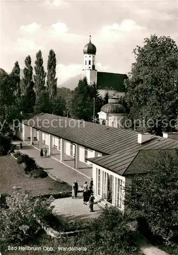 AK / Ansichtskarte Bad Heilbrunn Wandelhalle Kat. Bad Heilbrunn