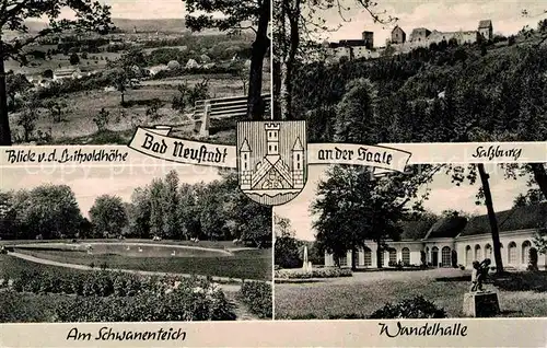 AK / Ansichtskarte Bad Neustadt Saale Salzburg Wandelhalle Luitpoldhoehe Kat. Bad Neustadt a.d.Saale