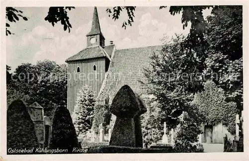 AK / Ansichtskarte Kuehlungsborn Ostseebad Kirche Kat. Kuehlungsborn
