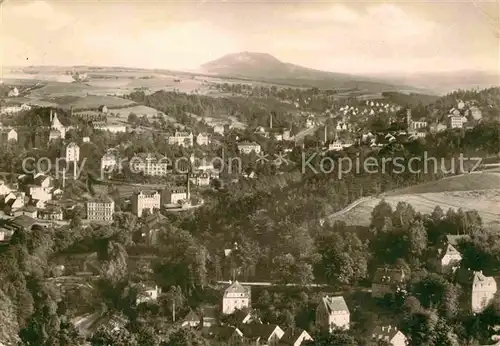 AK / Ansichtskarte Annaberg Buchholz Erzgebirge Fliegeraufnahme mit Baerenstein Kat. Annaberg