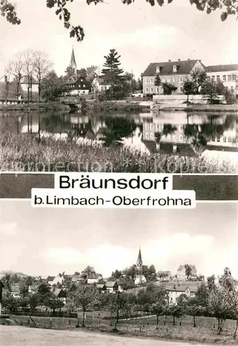 AK / Ansichtskarte Braeunsdorf Oberschoena bei Limbach Oberfrohna Kat. Oberschoena