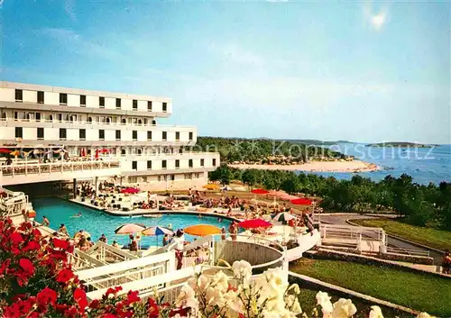 AK / Ansichtskarte Porec Hotel Delfin Swimming Pool Plava Laguna Kat. Kroatien