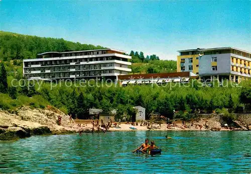 AK / Ansichtskarte Rabac Kroatien Hotel Marina Hotel Mediteran Strand Kat. Kroatien