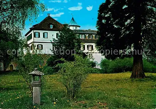 AK / Ansichtskarte Schwaebisch Gmuend Sanatorium Schloss Lindach Kurhaus fuer biologische Heilweisen Kat. Schwaebisch Gmuend