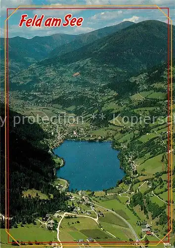 AK / Ansichtskarte Feld See Alpenpanorama Fliegeraufnahme Kat. Feld am See