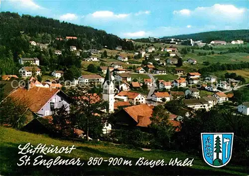 AK / Ansichtskarte Englmar St Kirche Panorama Kat. Sankt Englmar