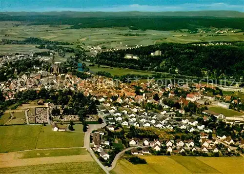 AK / Ansichtskarte Frankenberg Eder Luftaufnahme Kat. Frankenberg (Eder)