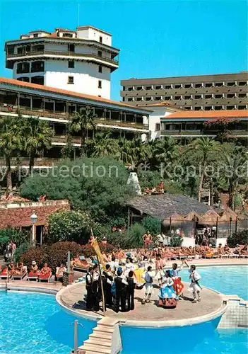AK / Ansichtskarte Gran Canaria Hotel Parque Tropical Folkloretanzgruppe Kat. Spanien