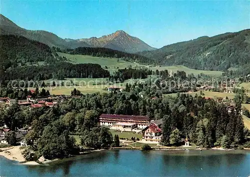 AK / Ansichtskarte Wiessee Bad Hotel Hubertus Luftaufnahme Kat. Bad Wiessee