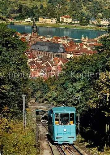 AK / Ansichtskarte Bergbahn Heidelberg  Kat. Bergbahn