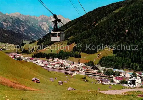 AK / Ansichtskarte Seilbahn Galzig St. Anton Tirol Kat. Bahnen