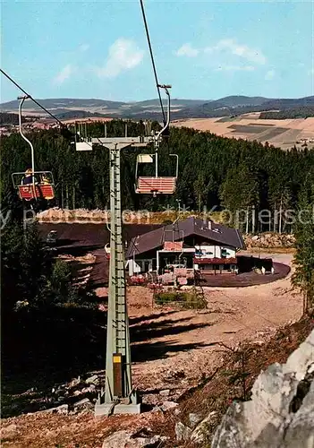 AK / Ansichtskarte Sessellift Hoher Bogen Neukirchen beim Heiligen Blut Kat. Bahnen