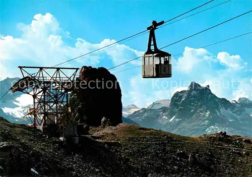 AK / Ansichtskarte Seilbahn Valluga Gandarm  Kat. Bahnen