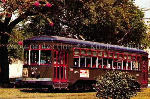 AK / Ansichtskarte Strassenbahn New Orleans Street Car  Kat. Strassenbahn