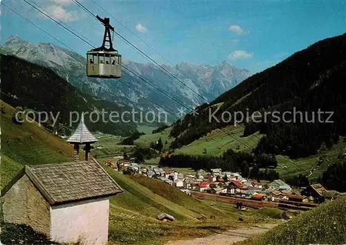 AK / Ansichtskarte Seilbahn St. Anton am Arlberg Kat. Bahnen