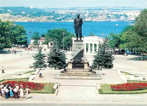 AK / Ansichtskarte Sewastopol Nachimow Denkmal 