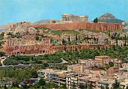 AK / Ansichtskarte Athen Griechenland mit Akropolis Kat. 