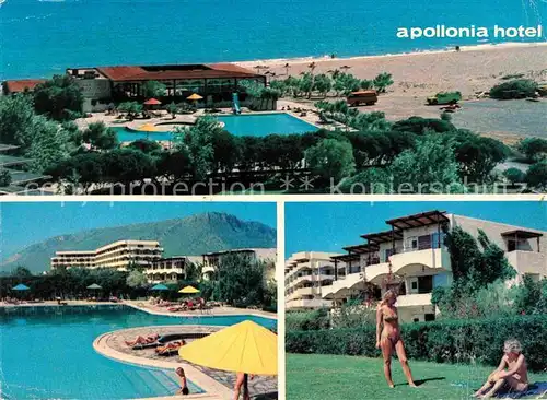 AK / Ansichtskarte Kreta Crete Apollonia Hotel Swimmingpool Kat. Insel Kreta
